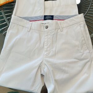 Classic Cream Chinos for Men